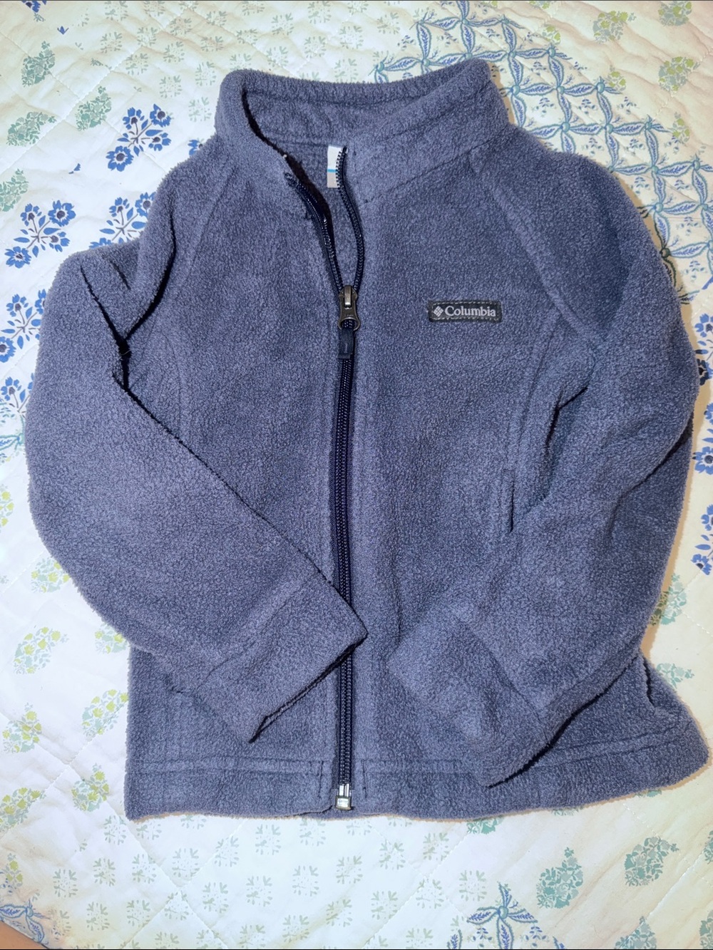 Columbia kids zip jacket blue 3T